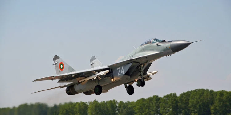 MiG-29: Συντριβή βουλγαρικού μαχητικού στη Μαύρη Θάλασσα